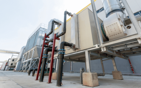 Planta de gestión de residuos.