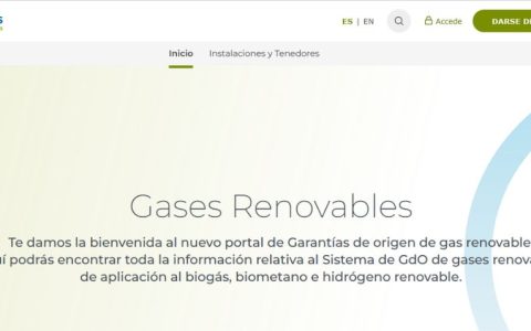 Puesta en marcha del Sistema de Garantías de Origen de los gases renovables