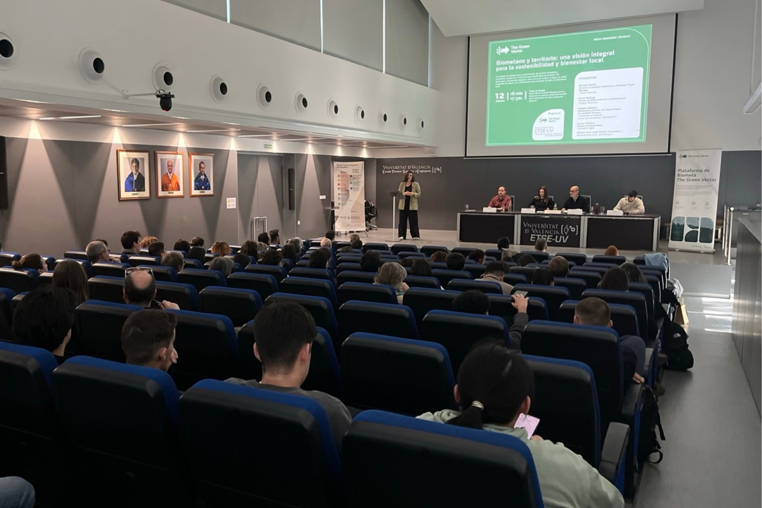 El biometano como motor de sostenibilidad y desarrollo local protagoniza una mesa redonda en la Universidad de Valencia